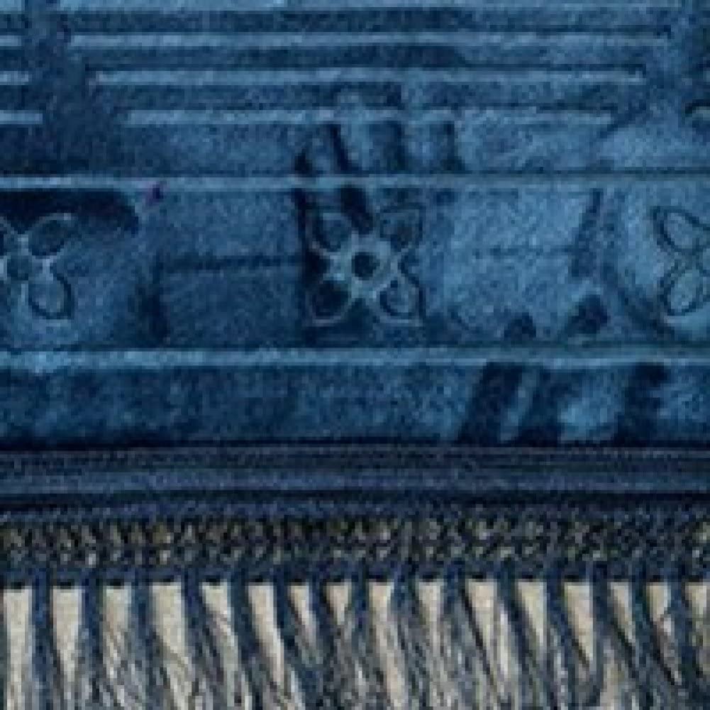 Przenośny dywanik modlitewny, koc, mata modlitewna, muzułmański 80x120cm islamskie tureckie dywaniki dywan islamski przenośny(Navy Blue)