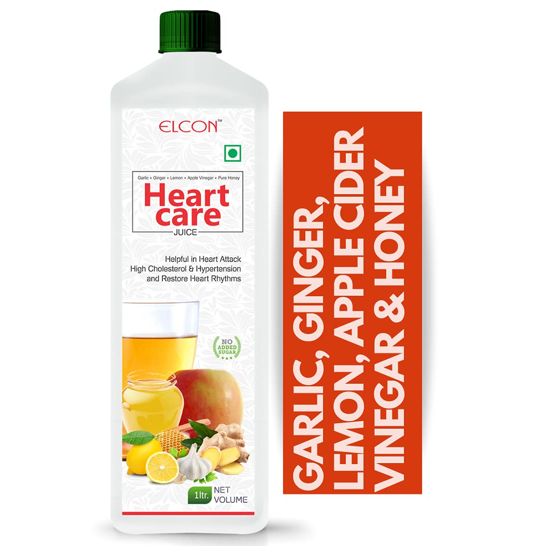 Elcon's® Heart Care Juice (Garlic, Ginger, lemon, honey, apple cider vinegar) 1000 ml
