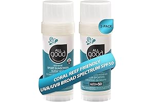 All Good SPF 50 Sports Mineral Sunscreen Butter Stick for Face and Body