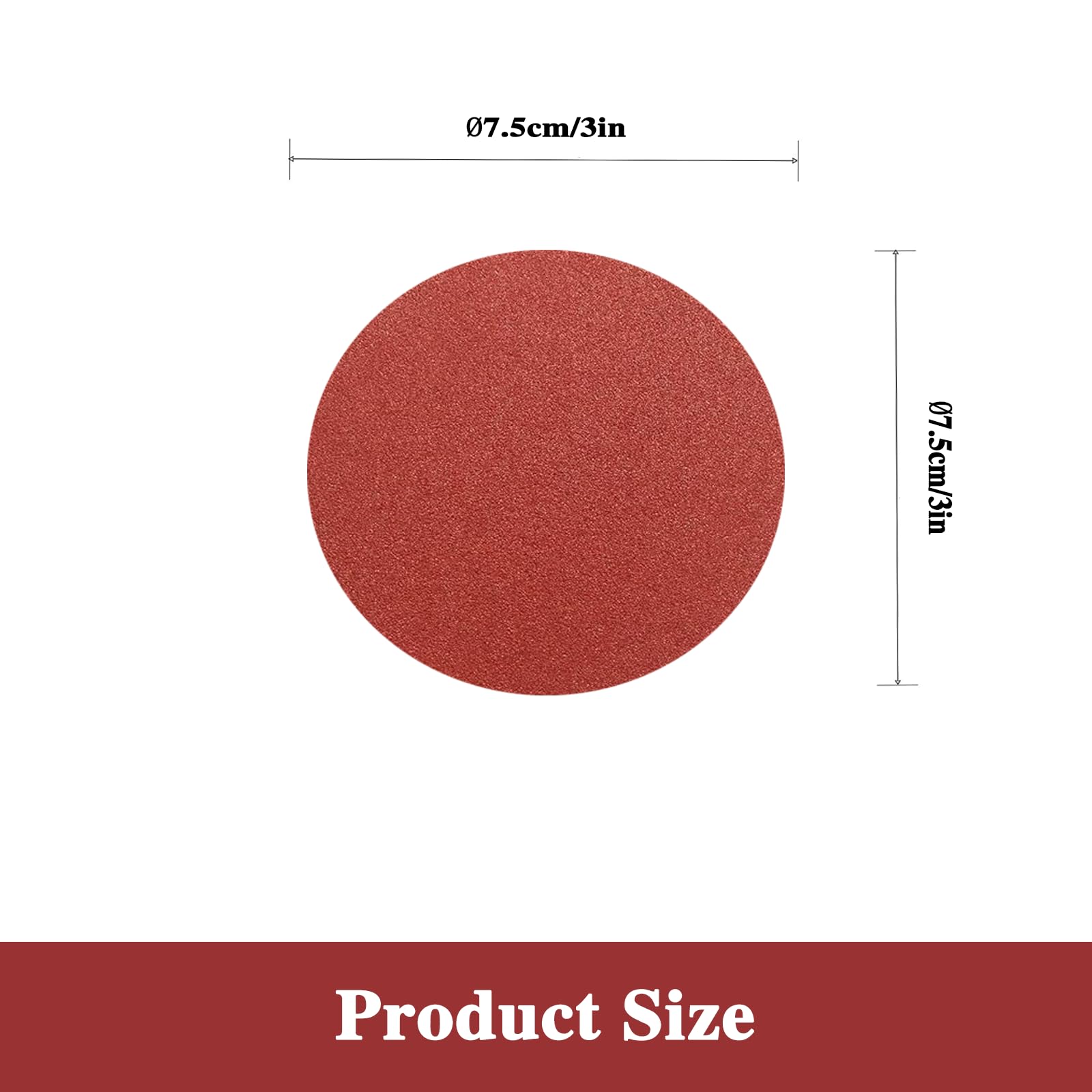 100pezzi 75mm carta vetrata velcrat 400 600 800 1000 1200 1500 2000 3000 5000 7000 Dischi Abrasivi 75mm con 1 Set di Dischi Abrasivi Pad Kit per Lucidatura.