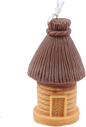 Grainrain Molde de vela de silicona con diseño de geometría 3D, molde de vela de pilar decorado, moldes de silicona hechos a mano para velas, cera,