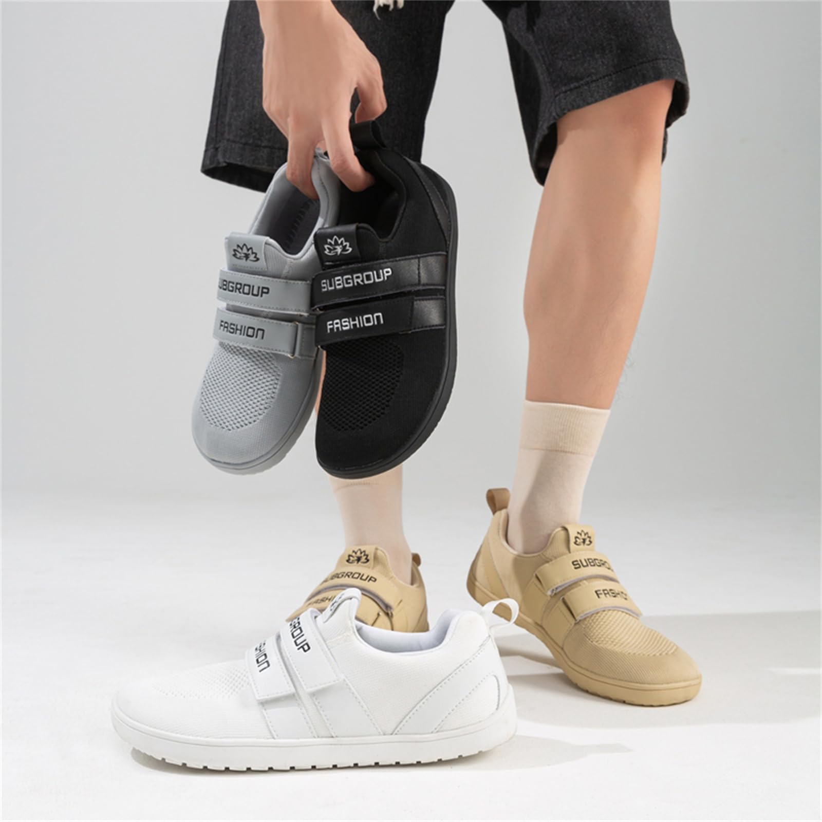 JiuQing Buty do martwego ciągu buty do treningu krzyżowego buty do przysiadów boso buty do podnoszenia ciężarów buty fitness