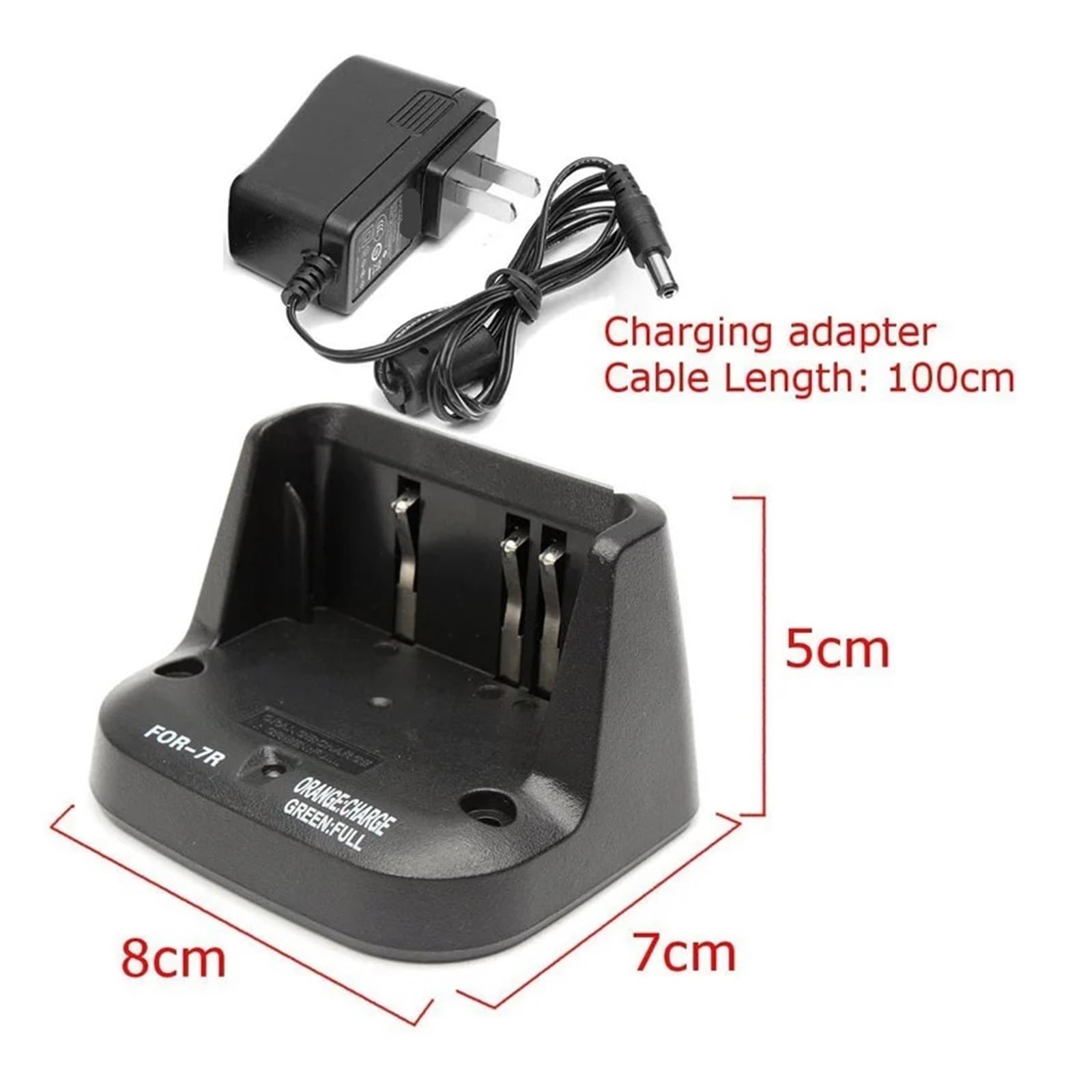 Caricatore rapido CD-15 CD-15A, compatibile con YAESU, | VX-5 VX-5R VX-6 VX-6R VX-7R VXA-700 FNB-58Li FNB-80Li, compatibile con Horizon, HX460S HX471S(With US plug)
