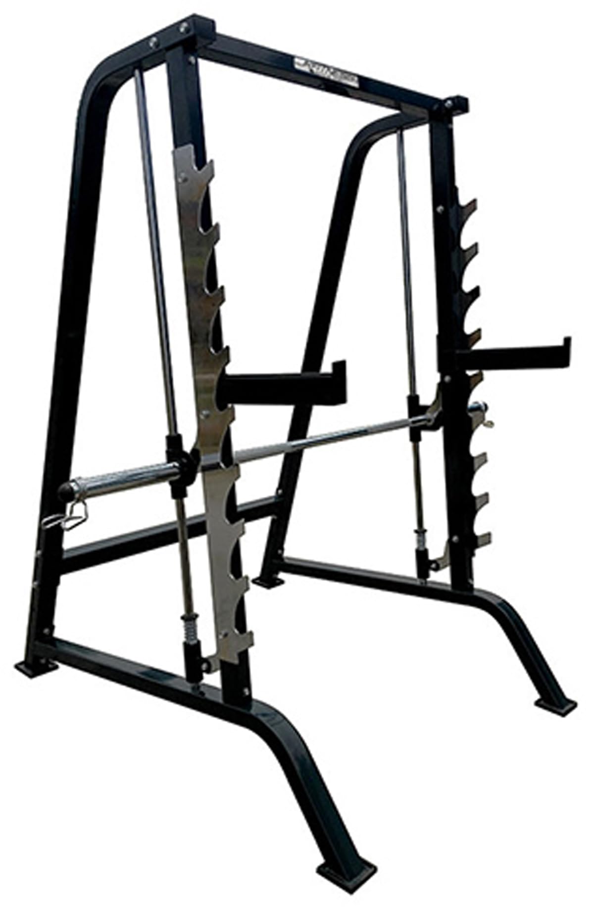 Smith Machine JK Fitness | Macchina Per Sollevamento Pesi Con Bilanciere Guidato | 9 Posizioni di Bloccaggio | 2 Safety Spotter | Carico Massimo Bilanciere 180 Kg Dimensioni 205x153x199,5 cm