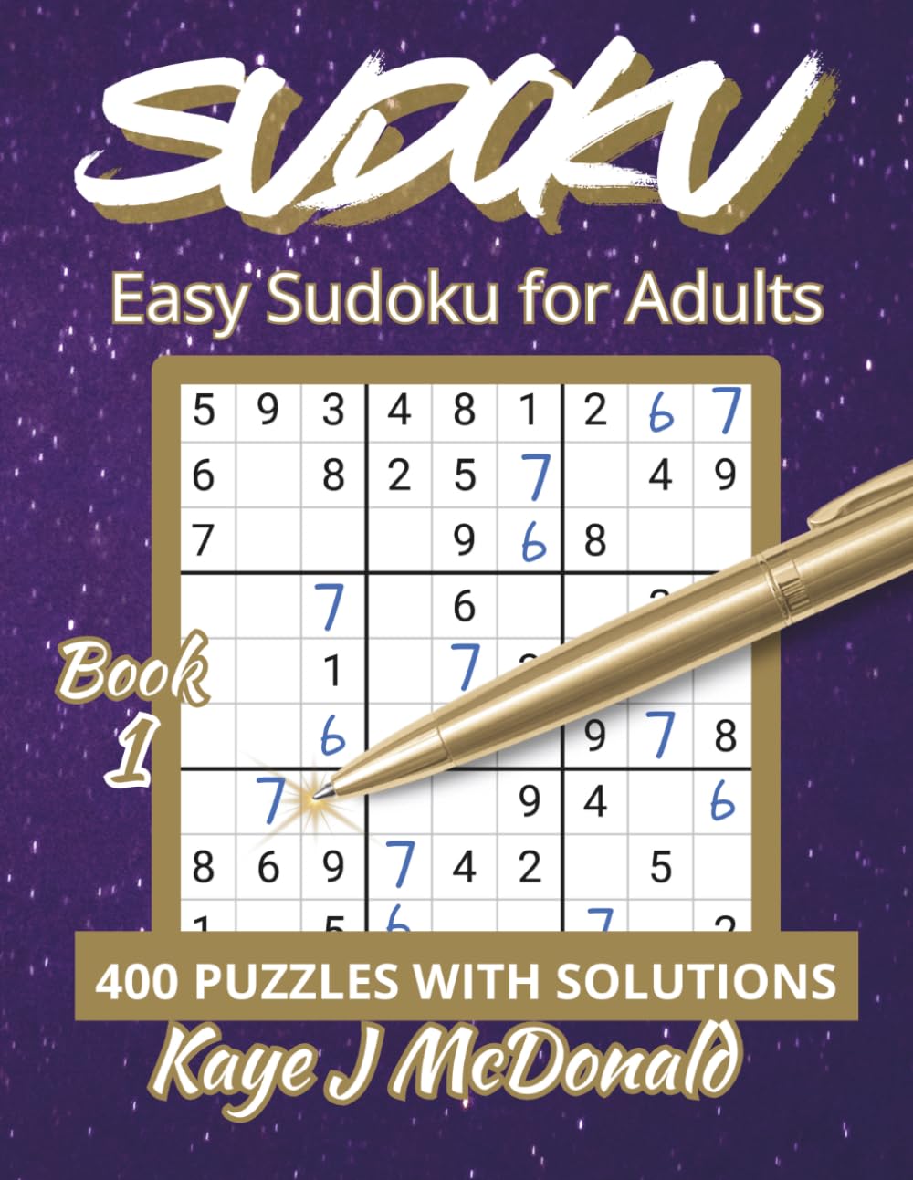 Easy Sudoku for Adults: 400 Puzzles with Solutions
