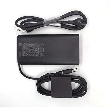 Dell Laptop Charger 240W Watt Barrel 7.4mm tip GAN AC Power Adapter,Alienware M15 R7 X16 X17 R2 X15 R2 M17 R5 Charger, Black, LA240PM200