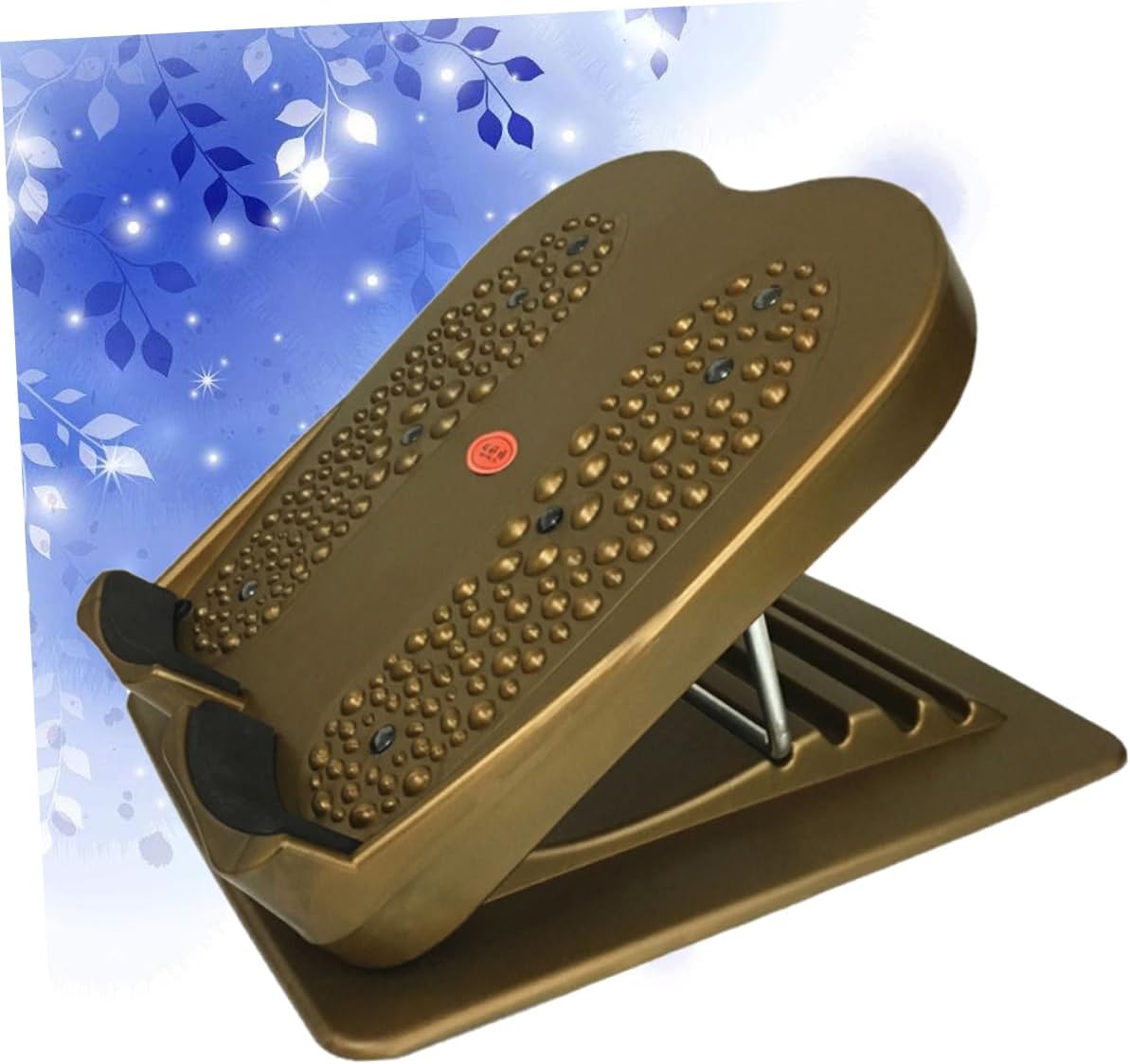 YARNOW for Fitness Lower Back Home Gym Equipment Calf Foot Extension Plate Pedal Non-Slip Design Acupressure Massage