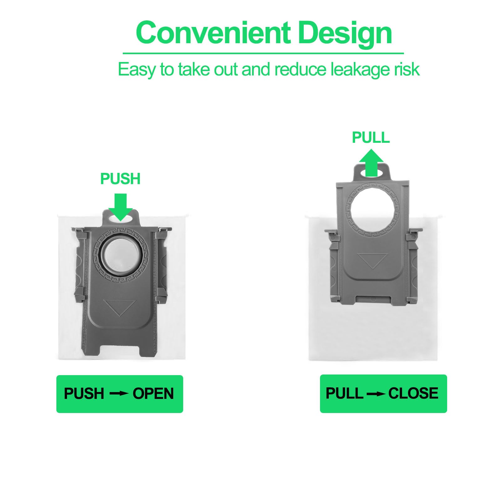 ApexOne 10 Packs Dust Bags for Roborock Saros 10/ 10R, Q Revo, Qrevo S/Slim, S8 MaxV Ultra, S8 Max Ultra, Qrevo MaxV/Pro/Curv/Curv S5X/ Edge/Edge S5A Robot Vacuum Cleaner, 2.7L Large Capacity