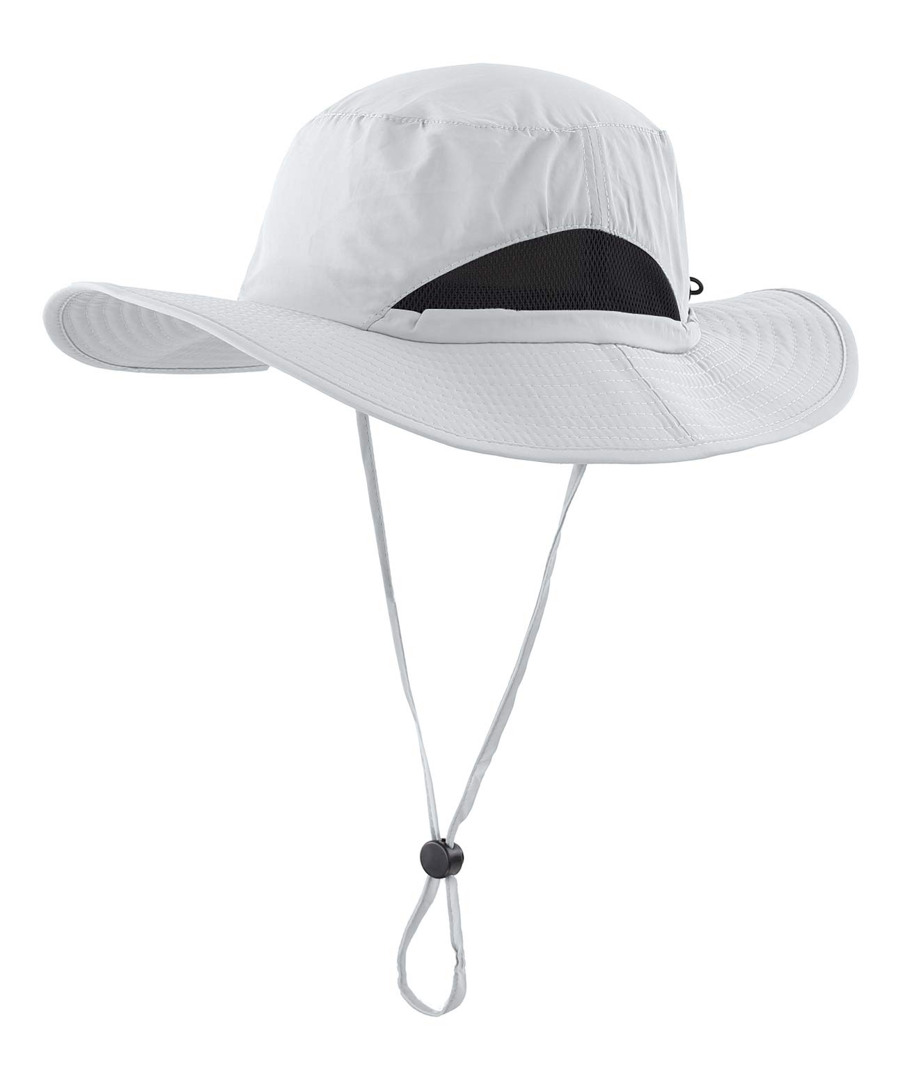 LLmowayKids Sun Protection Hat Quick Dry Adjustable Wide Brim Mesh Bucket Hat