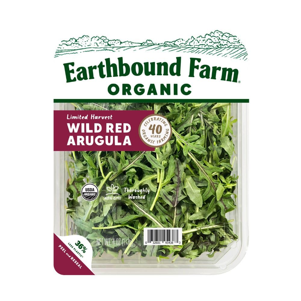 EARTHBOUND FARM Organic Wild Red Arugula 4 OZ