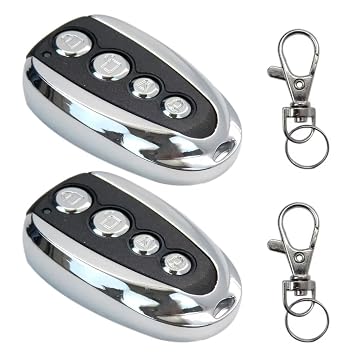 Universal Automatic Sliding Gate Opener Remote Control for All 433.92 MHz Non-encrypted Gate - 2PK Backup Key-by Colorpp