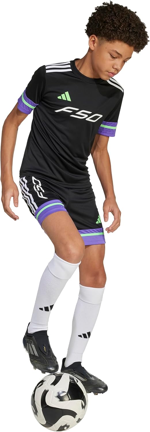 adidas Boys F50 Short Sleeve Jersey - Image 5