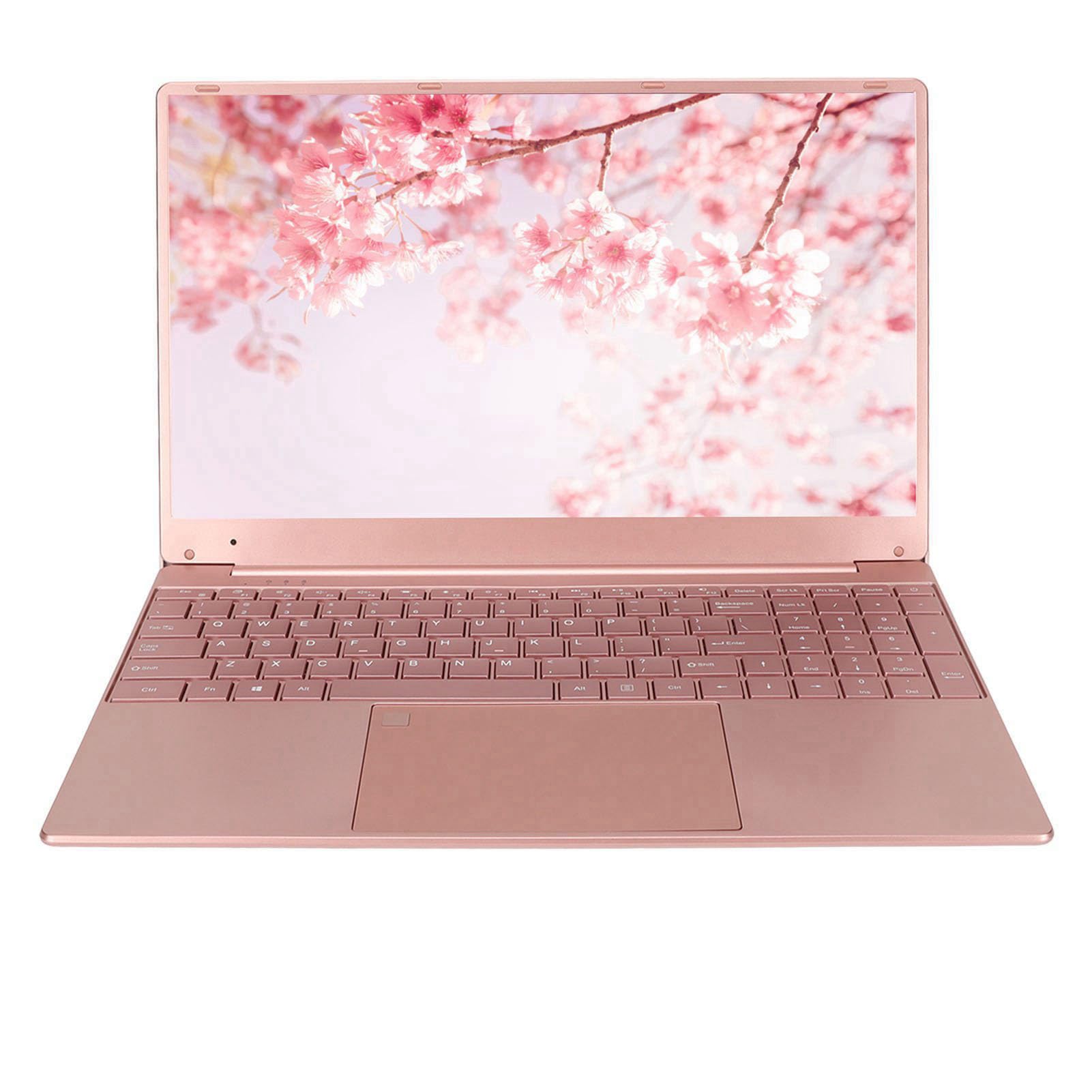 15.6 w Przenośnym Różowym Laptopie z klawiaturą Klawiatury Odcisków Palców (12+512G wtyczka UE)