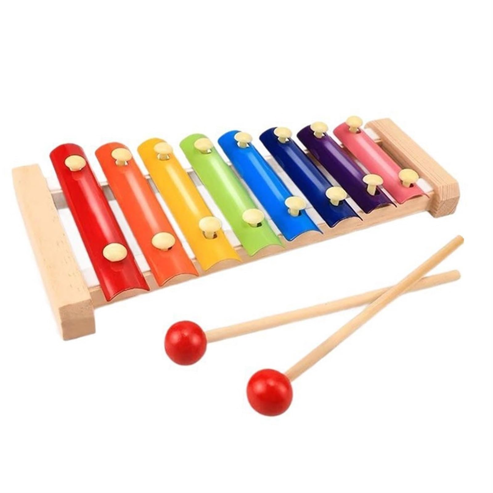 Ksylofon Muzyczny Instrumenty Muzyczne Drewniany Ksylofon Ośmiotonowy Drewniany Instrument Perkusyjny