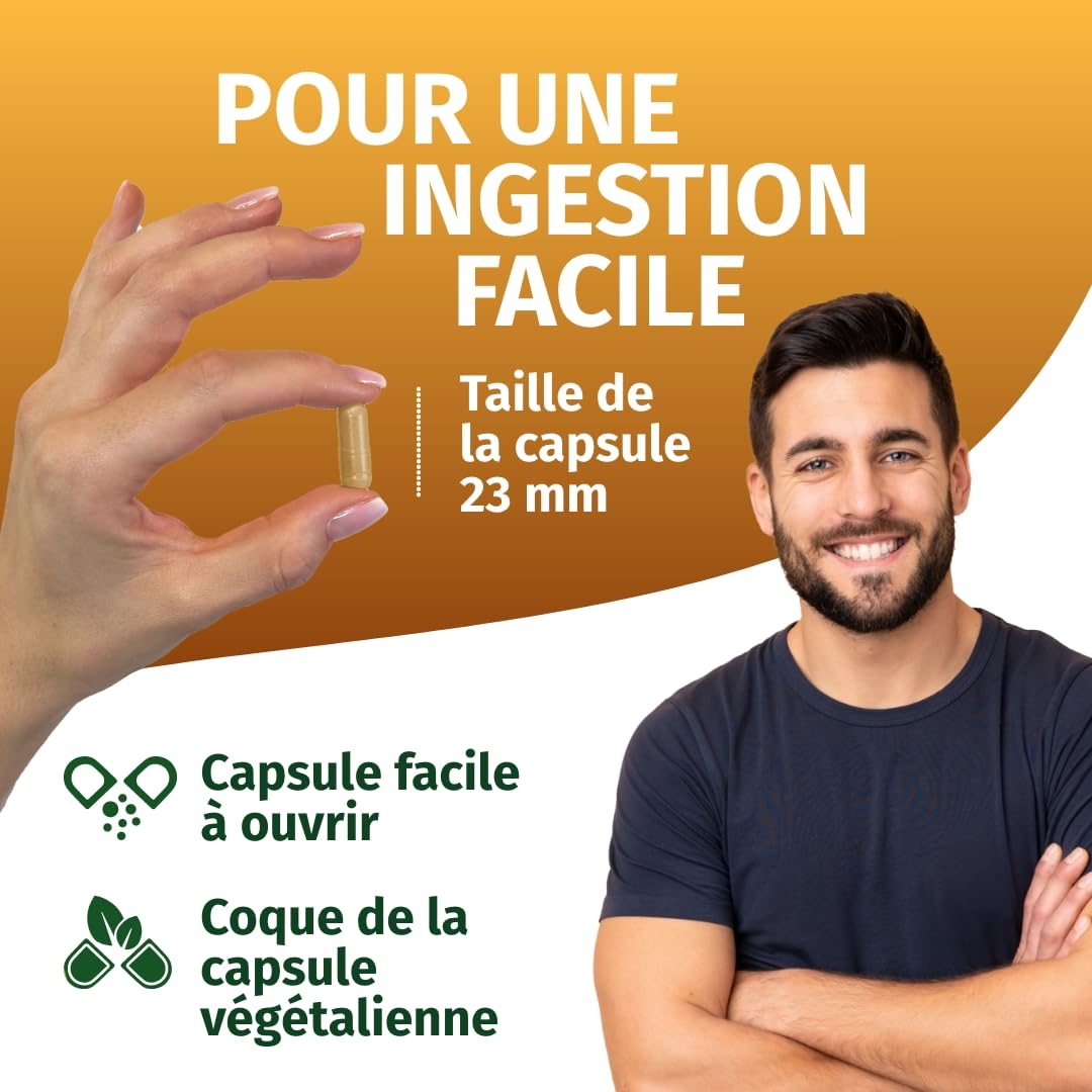 Green Naturals Maca Noir-Rouge-Jaune 40:1 – 2 800 mg extrait – 240 gélules | Équivaut à 112 000 mg de maca · Vegan · Cure de 2 mois · Testé en laboratoire
