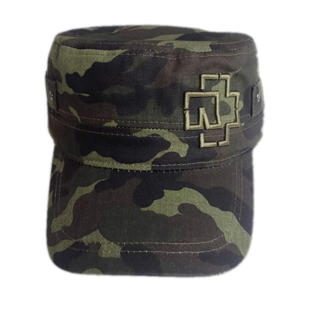Rammstein Unisex Camouflage Army Cap Official Band Merchandise
