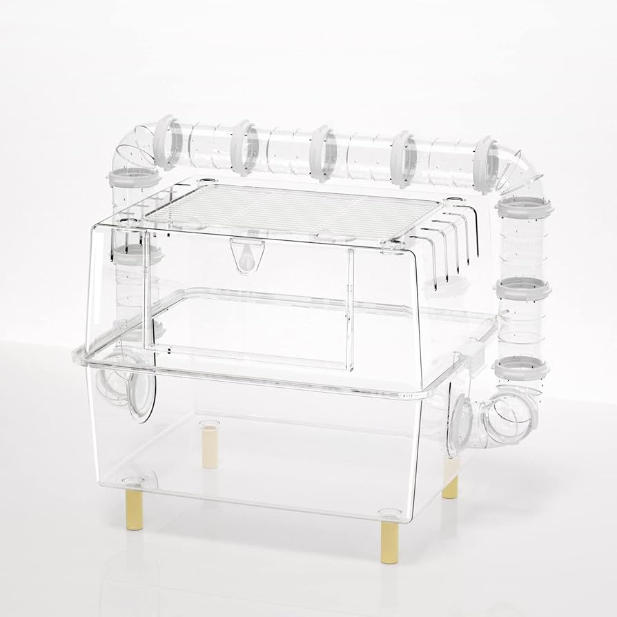 BUCATSTATE 650 ハムスター用透明ケージ 付属品付き BUCATSTATE ハムスター ケージ 650 スターライトケージ 全面クリア 全