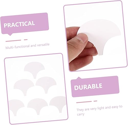 Miniatura 7 de VICASKY 200 unids patchwork acolchado cartón papel piezas de papel herramientas de cartón plantilla de patchwork de papel plantilla hexagonal Inglés