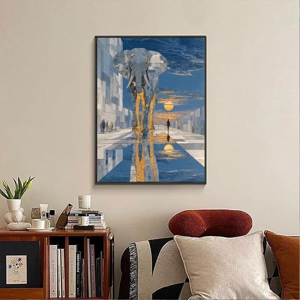 Zwierzęta Jak Niebo Diament Malarstwo Zestawy Dorosłych, 5D Okrągłe Diamenty Malarstwo Dzieci Malarstwo, Diamant Art Haft Cross Stitch Obrazy, Mozaika Sztuka Do Dekoracji Ściany 90x120cm HJ8271