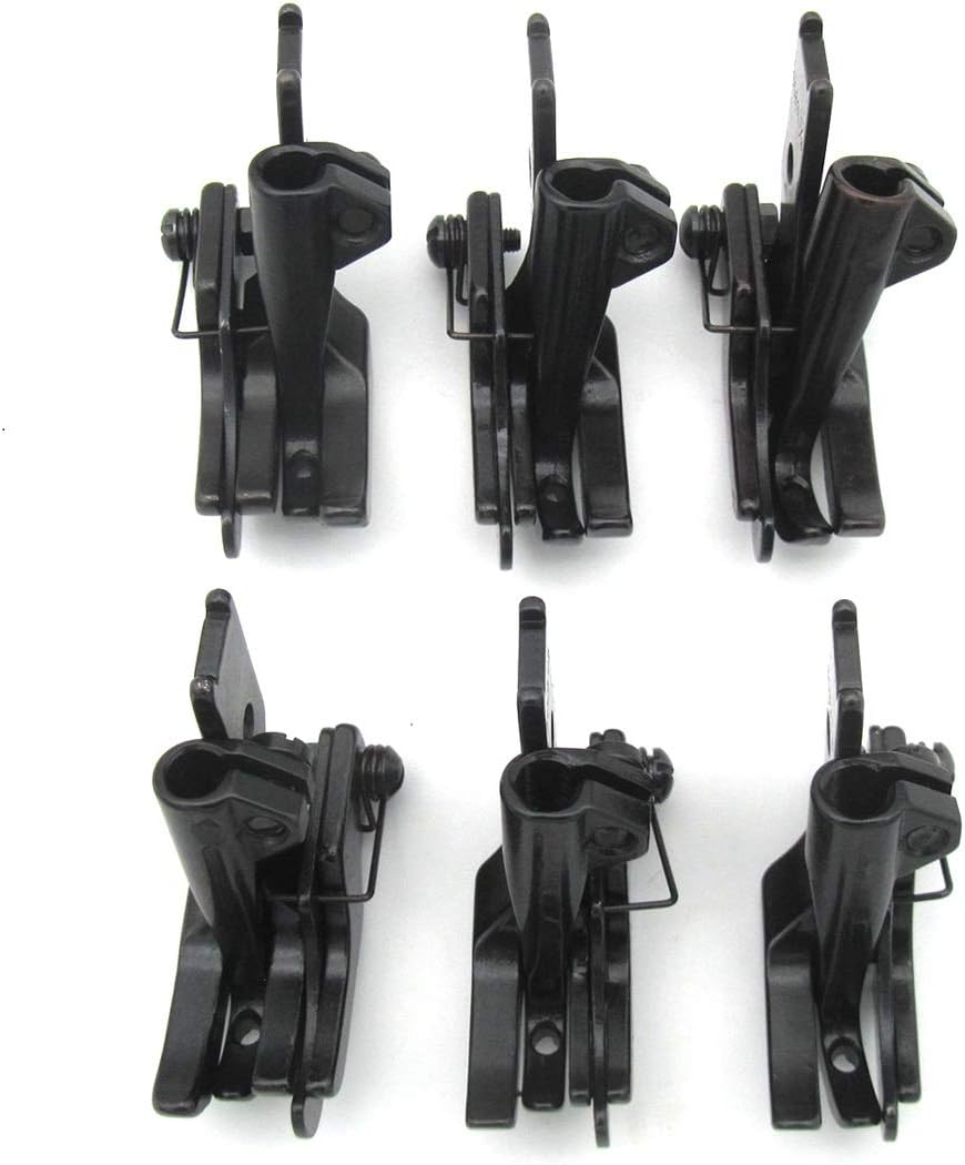 CKPSMS Brand - Compatible with/Replacement for JUKI brand DNU-1541 Singer brand CONSEW brand 206RB 225 226 226R 6Sets Walking FEET with Right Left Edge #KP-WF6 (S585R 1/8 3/16 1/4+S585L 1/8 3/16 1/4)