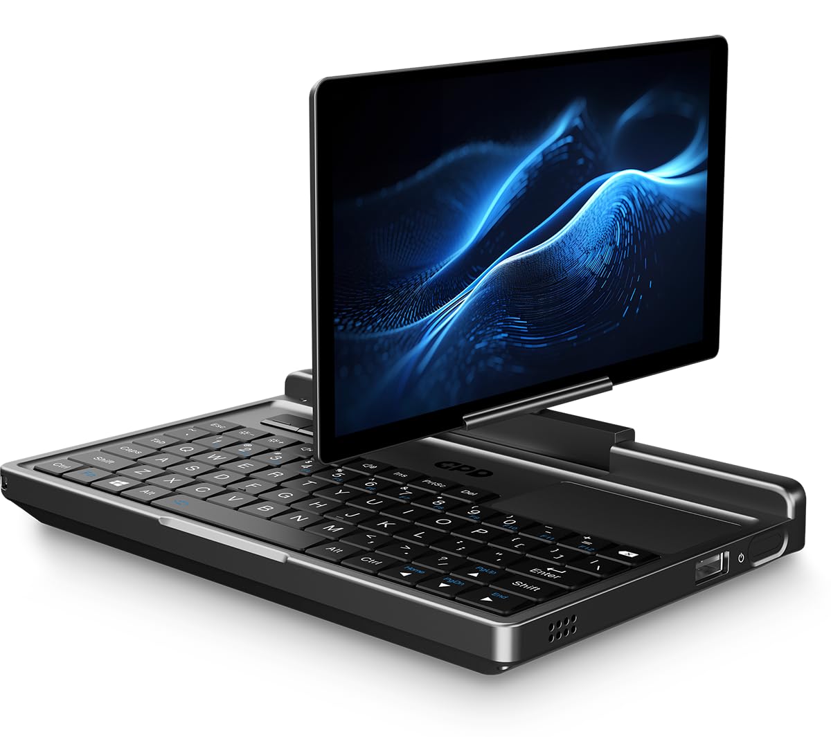 GPD Micro PC 2 (i3-N300) Ultra Mobile PC Windows 11 Home 7" Full HD 180° Octa Core 16GB LPDDR5 512GB SSD NVMe Wi-Fi 6 Ethernet 2.5G Bluetooth 5.2
