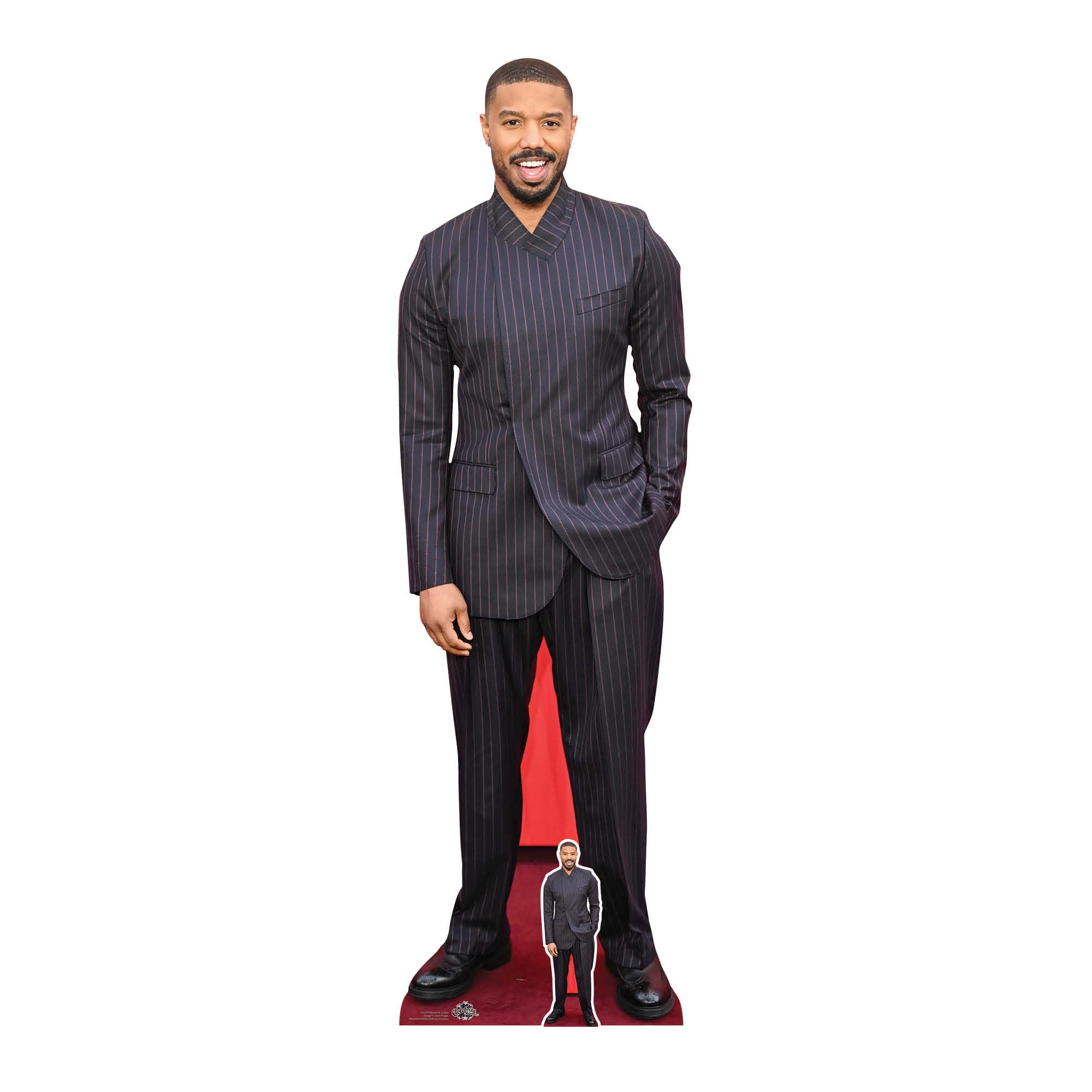 Star Cutouts CS1244 Michael B. Jordan Lifesize Cardboard Cutout 184cm - Movie Star Party Gift