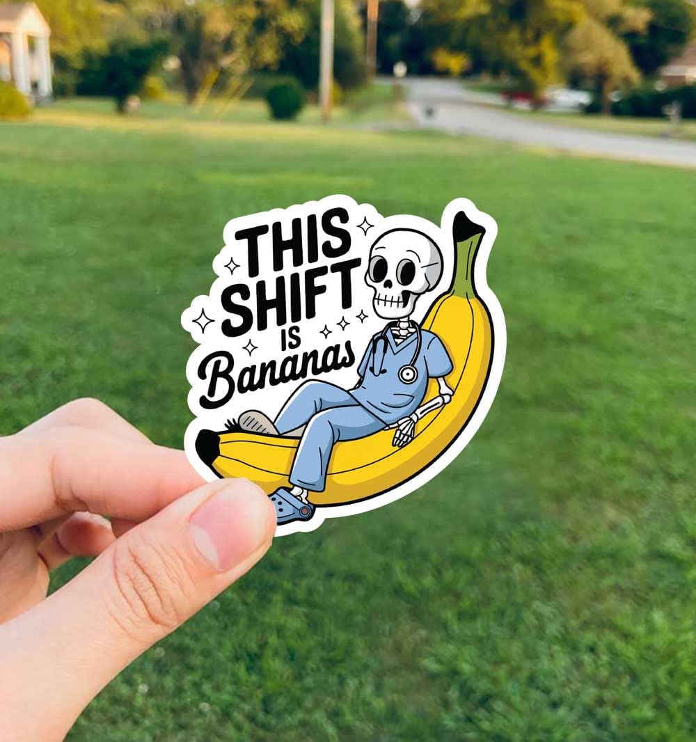 School Nurse Medical Inspire Funny Stickers Pack, 15pcs Nursing School Heathcare Waterproof Vinyl Decals Stickers for Laptops, Water Bottles, and Journals - Image 4