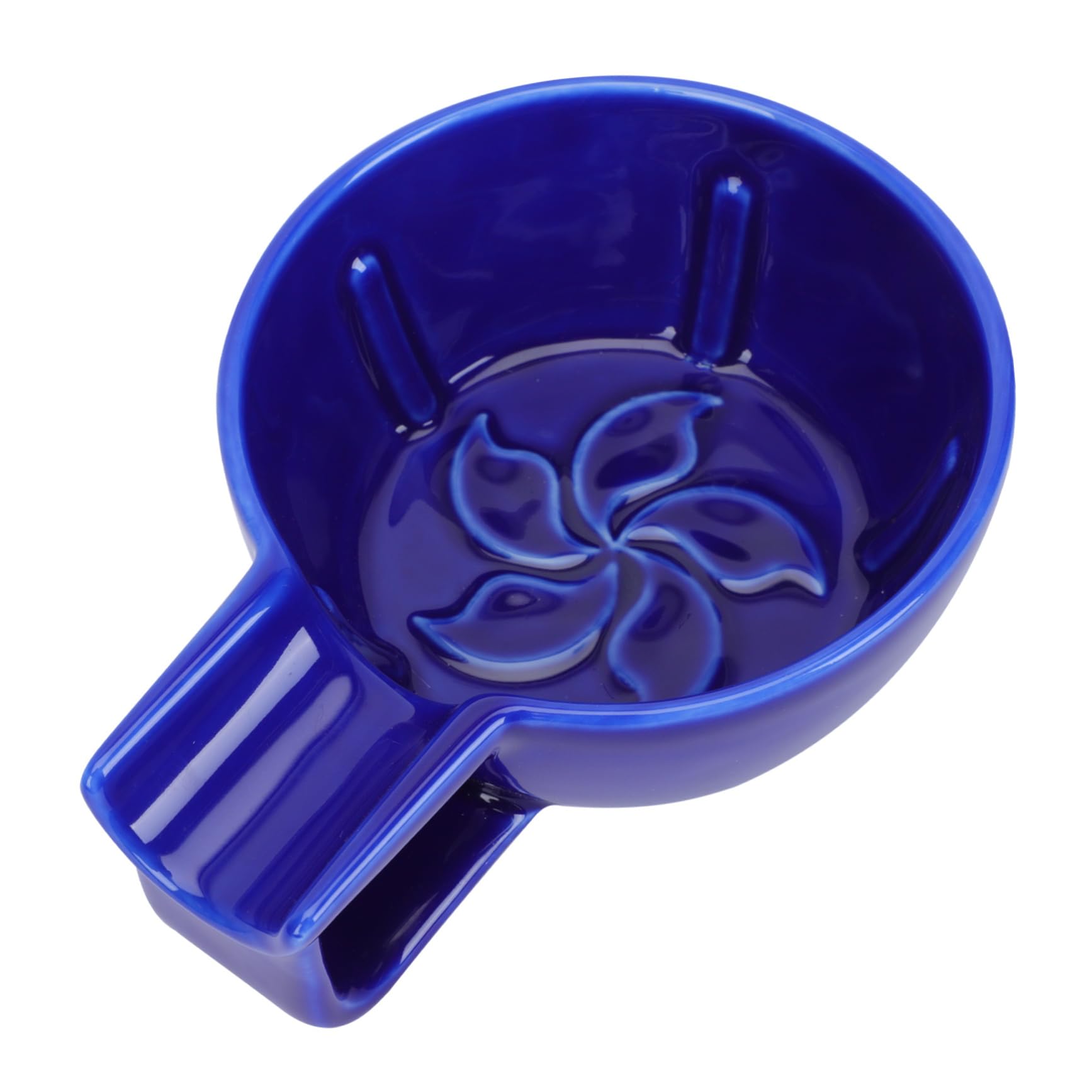 AUTSUPPL 1Pc Ceramic Shaving Bowl for Men Simple Shaving Bubbling Vessel with Comfortable Grip Durable Design for Home Use and Present Giving