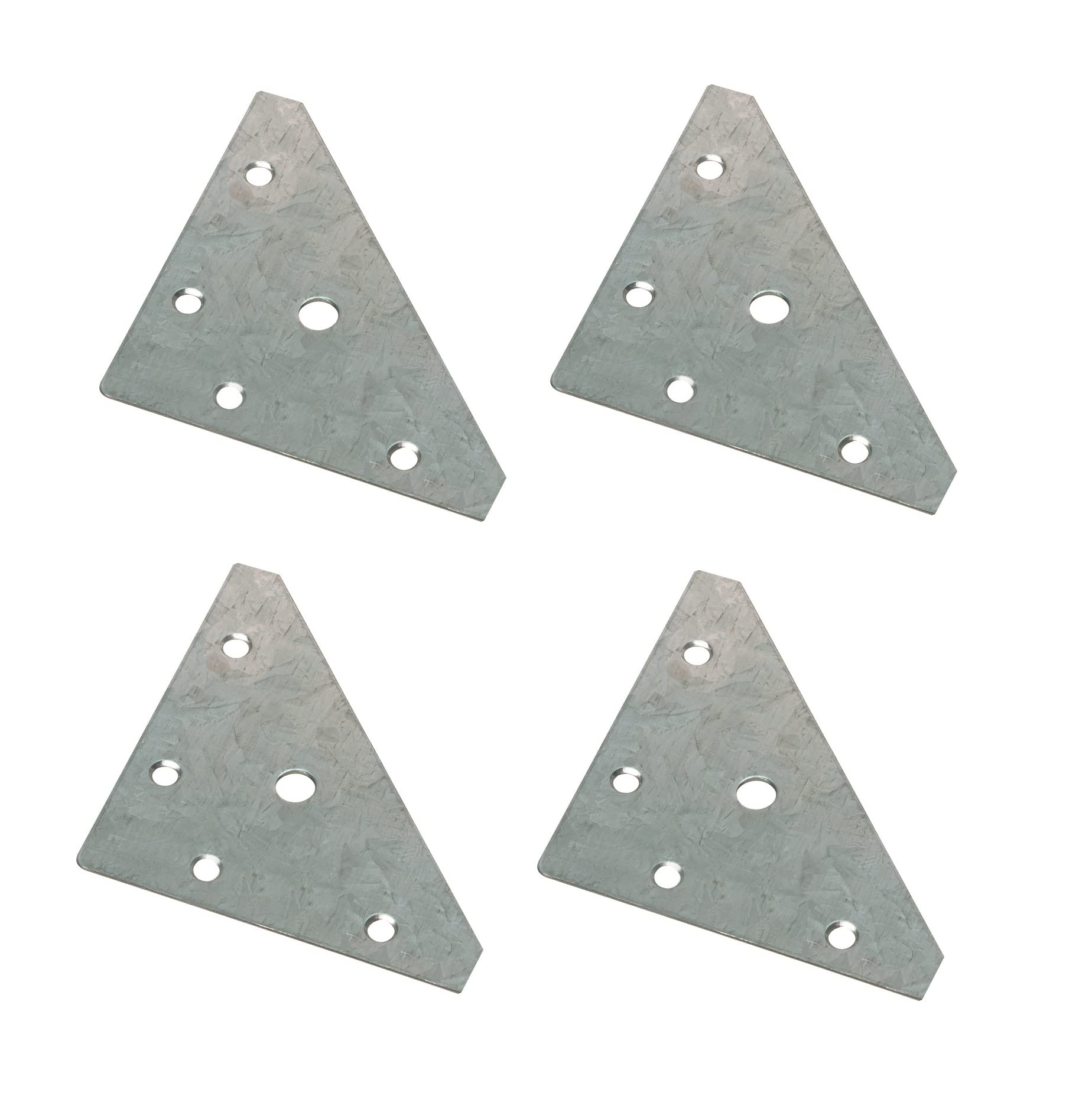 Solmer Ltd 4 Pcs X Hafele Bracket Corner Brace Galvanized - 290.08.940