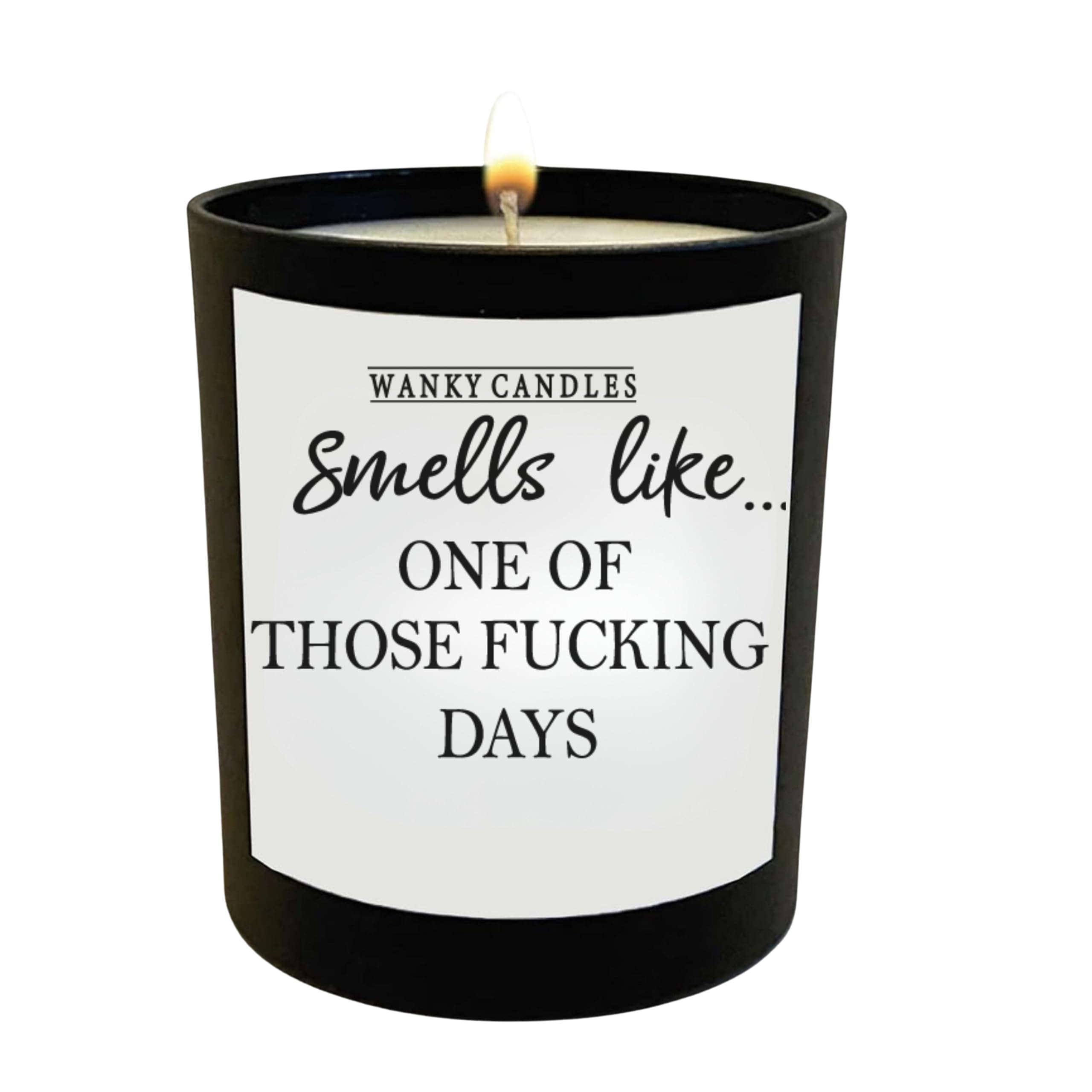 Funny Rude Candle Smells Like One of Those Days Soy Wax Jar WCBJ71