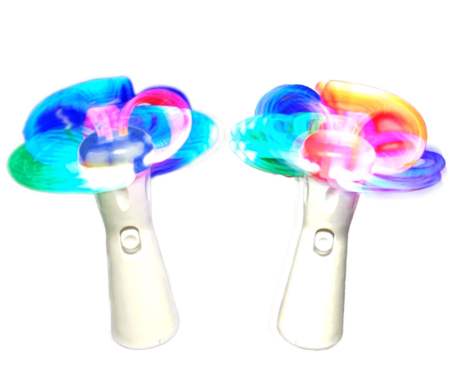 Buy WeGlow Spinning Light Up Wand Glowing MultiColor LED Light