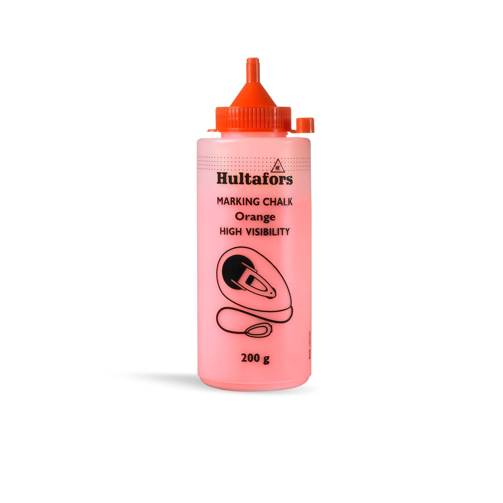 Hultafors Slagkoord rood 360 g, voor binnen en buiten, produceert nauwkeurige en duurzame lijnen, intensieve kleur dankzij een hoog aandeel kleurpigmenten, 652433