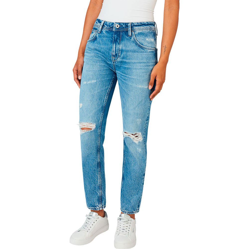 Pepe Jeans Women's Violet Jeans, Blue (Denim-VT2), 30W / 32L