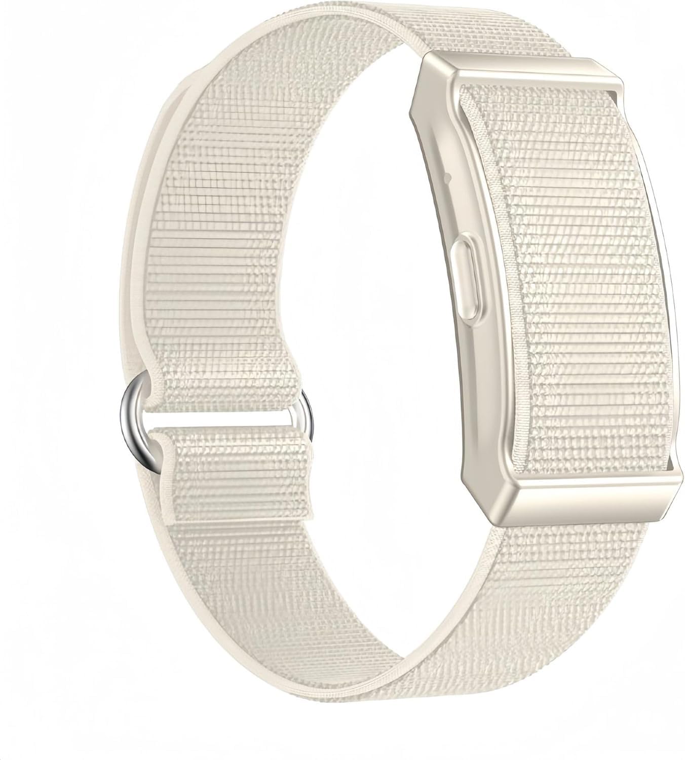 Monitor de actividad física multideportivo, monitor de sueño saludable 24/7, pulsera inteligente ligera sin pantalla e impermeable, color blanco