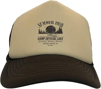 Tcombo Camp Crystal Lake - Summer 1980 Parody Two Tone Trucker Hat