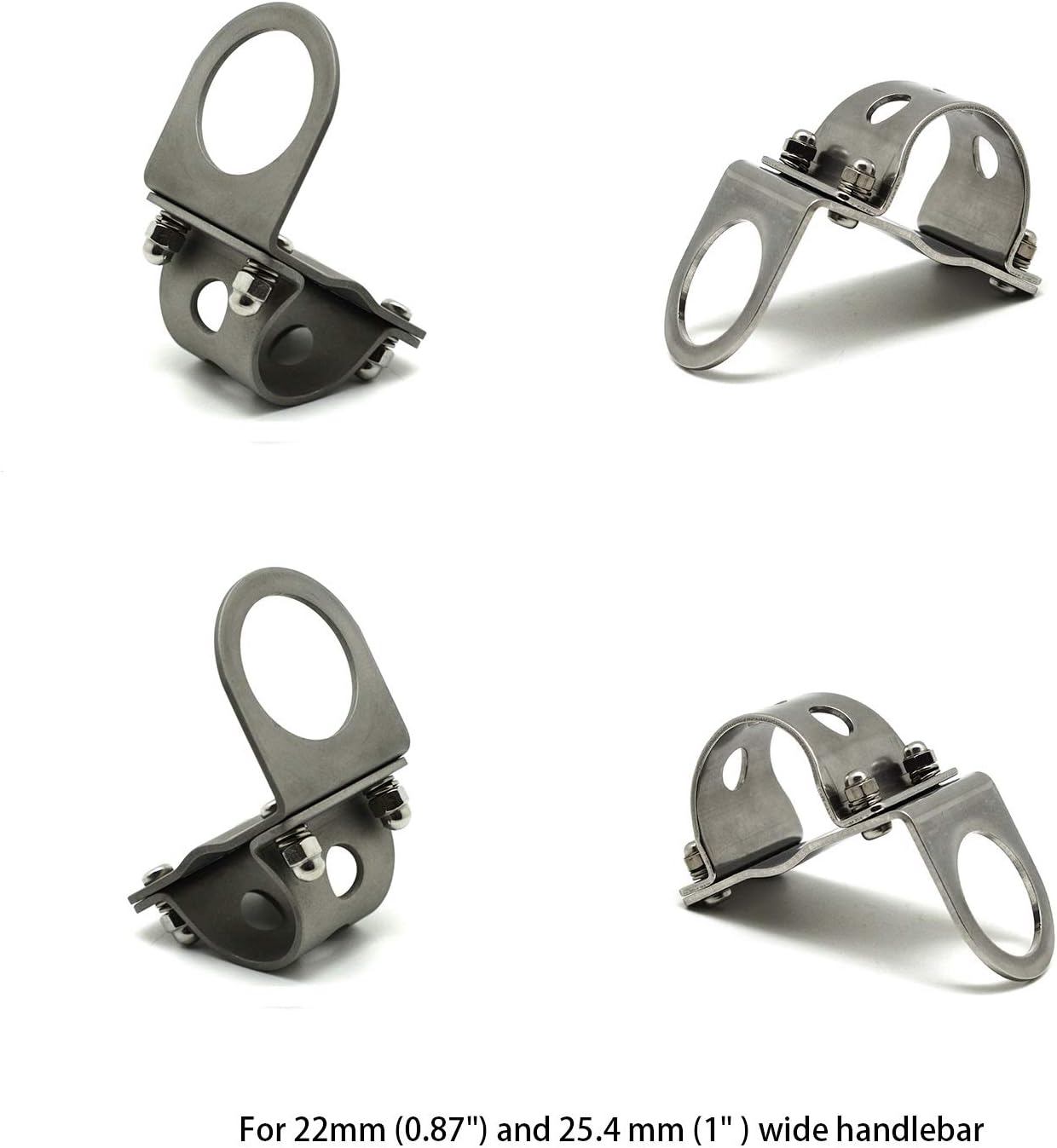 Cliff Top Motorcycle USB Charger Waterproof, Dual USB Port with 36W PD USB-C & QC 3.0 Fast Charging, Phone Charger for Motorcycle 12V, for Motorcycle Handlebar Mount Battery Drain Prevention (Black)