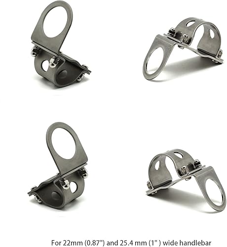 Miniatura 8 de Cliff Top Cargador USB para motocicleta, impermeable, doble puerto USB 4A, 20 W, aluminio, con interruptor de alimentación magnético, resistente