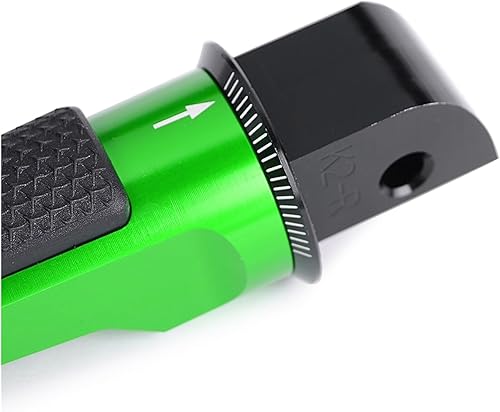 Miniatura 5 de AISEER Reposapiés para pasajero trasero compatible con Kawasaki compatible con NINJA 400 NINJA400 NINJA 650 ER6F ER6N Versys 650 1000 Z400 Z650 Z750