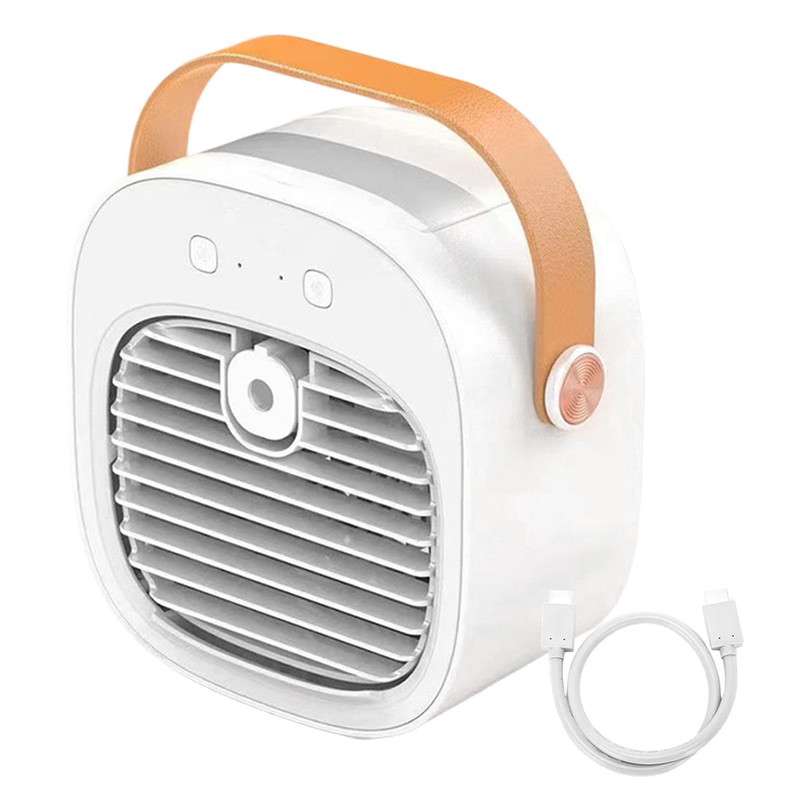 Ventilatore da Scrivania Personale USB Ricaricabile Silenzioso 3 Velocità