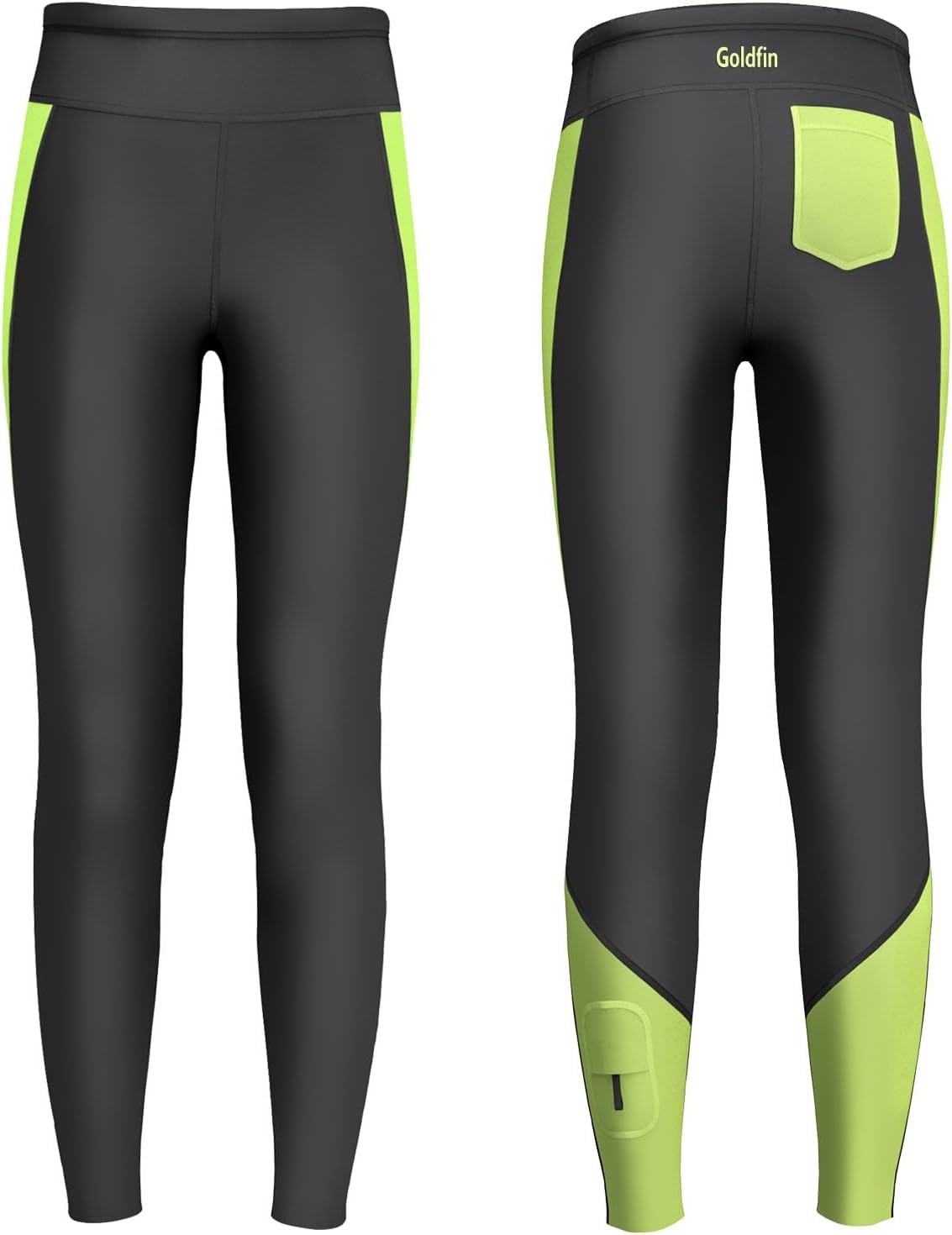 GoldFin Kids Wetsuit Pants, Boys Girls 2mm Wet Suits Neoprene Trousers Keep Warm in Cold Water Surfing Swimming Snorkeling Kayaking
