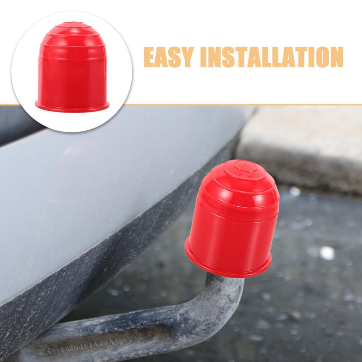 TOPBATHY 24 Piezas Cubierta de Bola de Enganche de Remolque, Protección