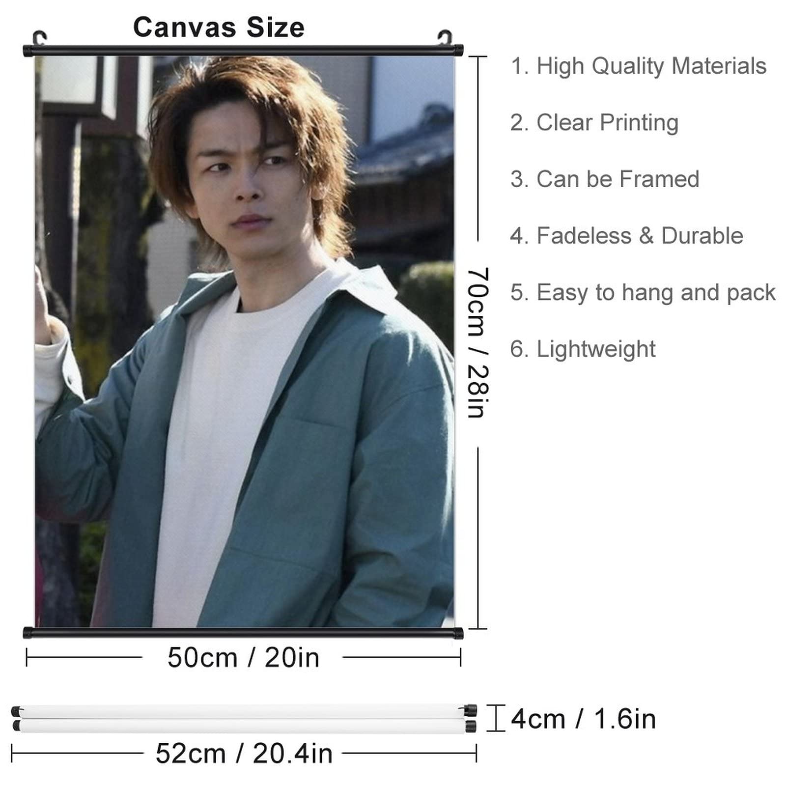 Amazon.co.jp: 中村倫也 ぶら下げ写真 ポスター ホーム