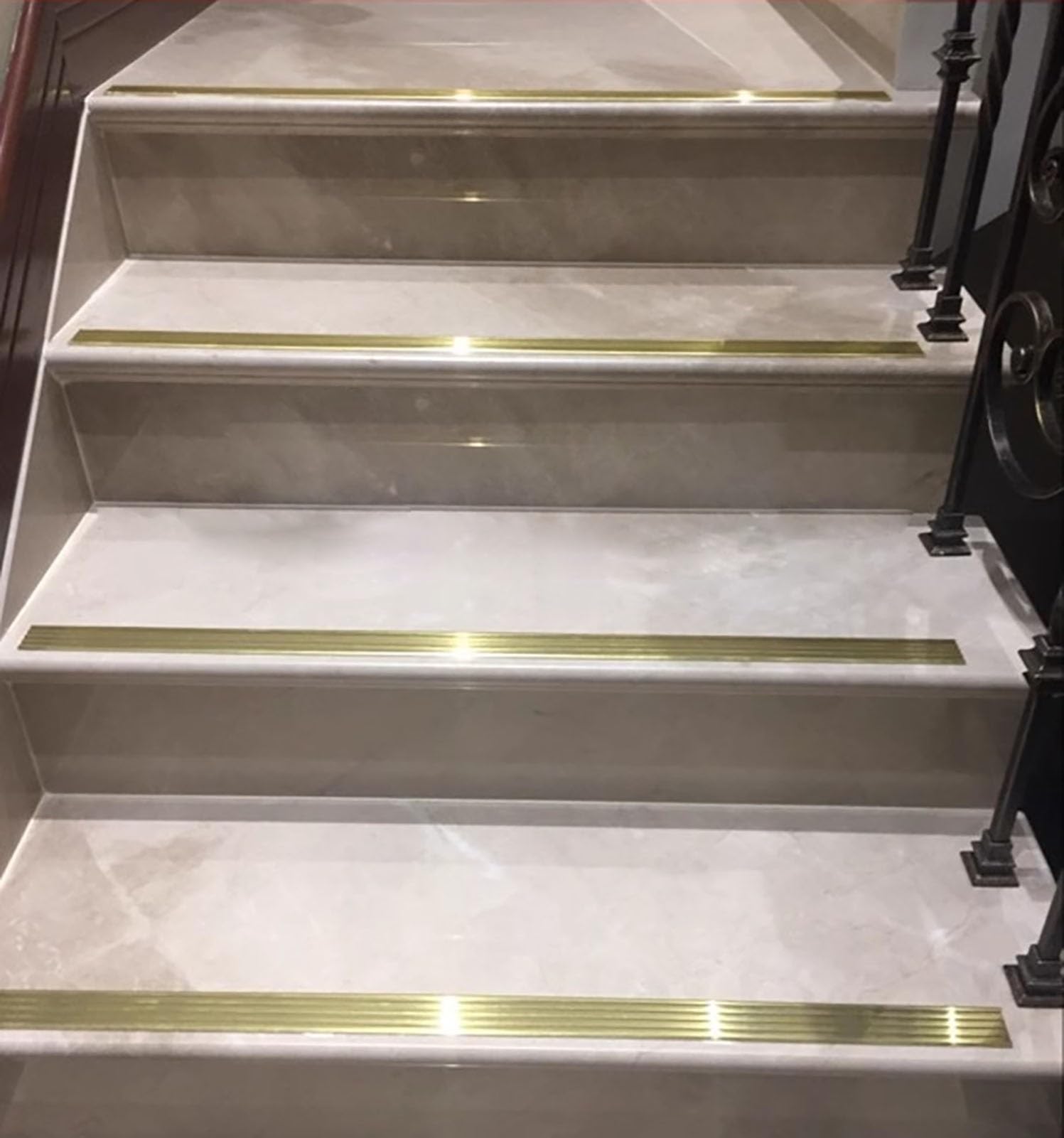 borde de umbral, Perfil Borde Escalera Moldura Transición Decorativa Hogar
