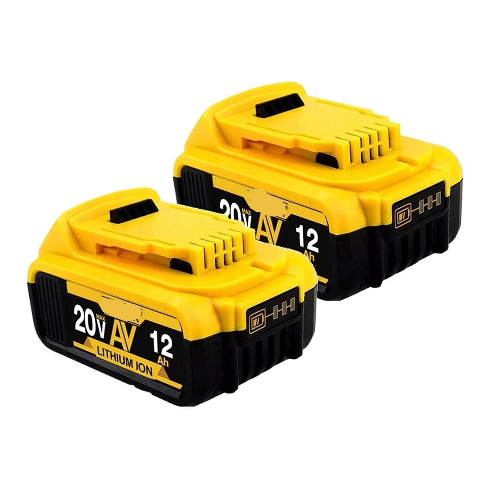 Akumulator do elektronarzędzi 12000 mAh 20 V kompatybilny z Dewalt DCB206/DCB205/DCB200/DCB204-2 (ładowarka DW12X1 x 1)