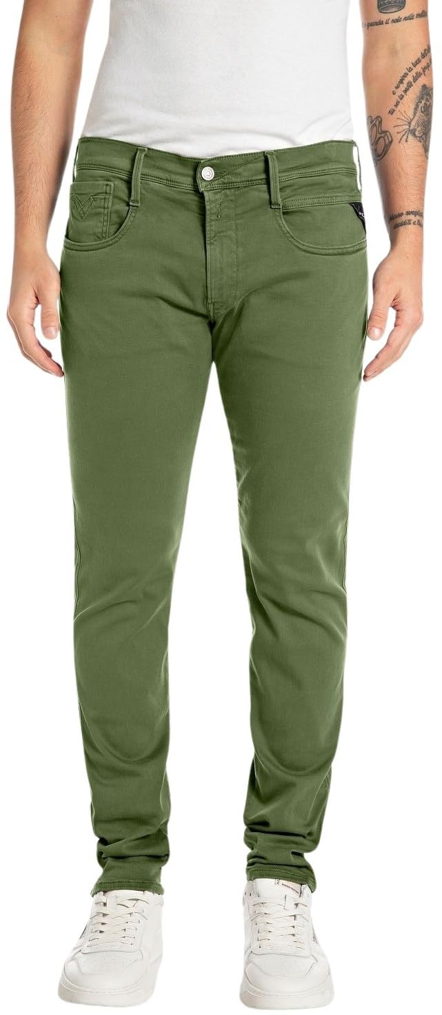 Replay Herren Jeans Anbass Hyperflex Stretch