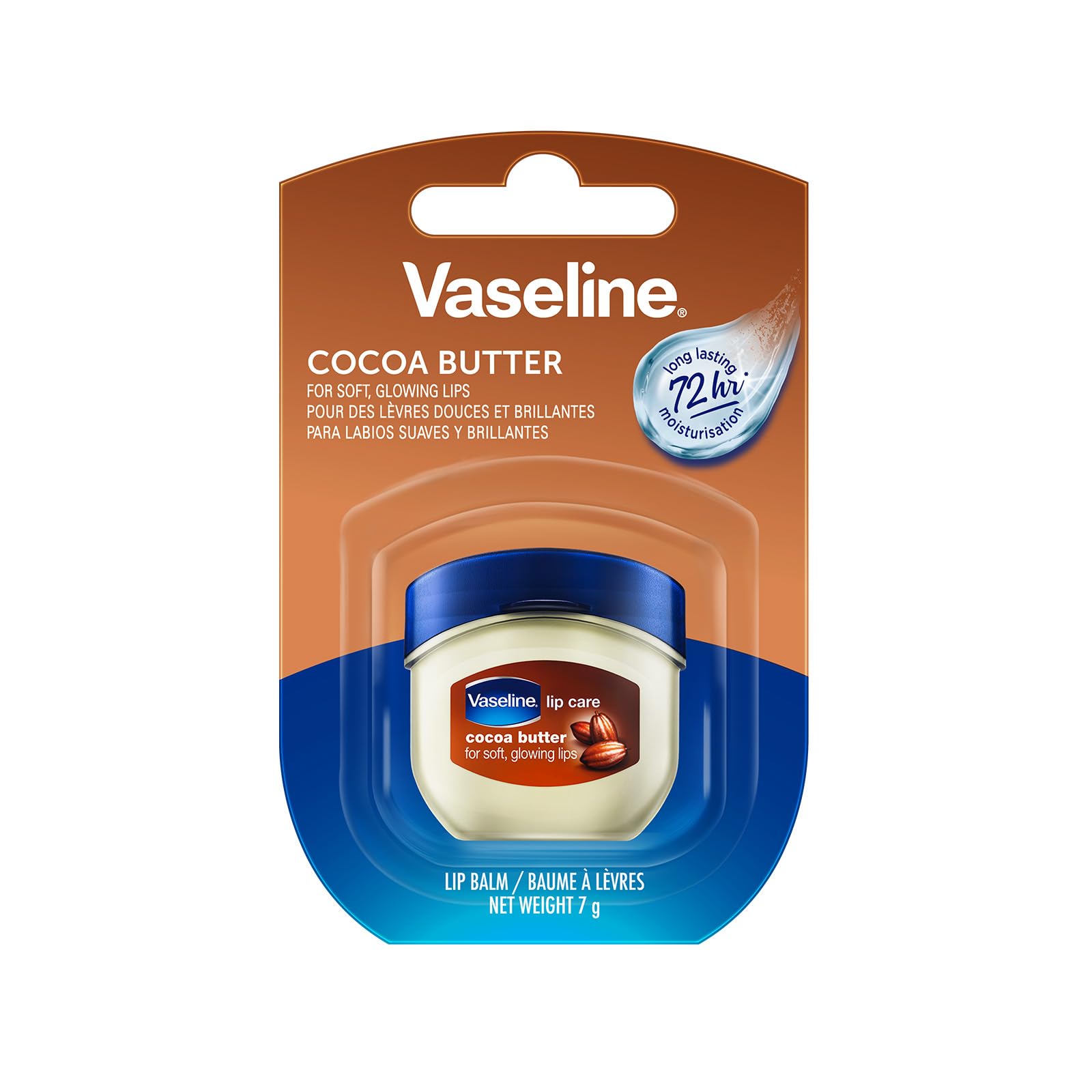 Bálsamo Labial Vaseline 7 g Nutritivo Manteca de cacao