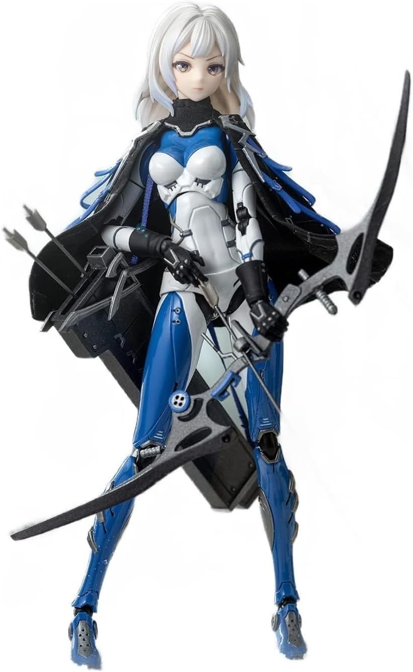 Pipigirl Romankey X VTOYS Collectible Action Figure Kits, Mecha Musume, Anime Style 1:12 Scale Collectible Action