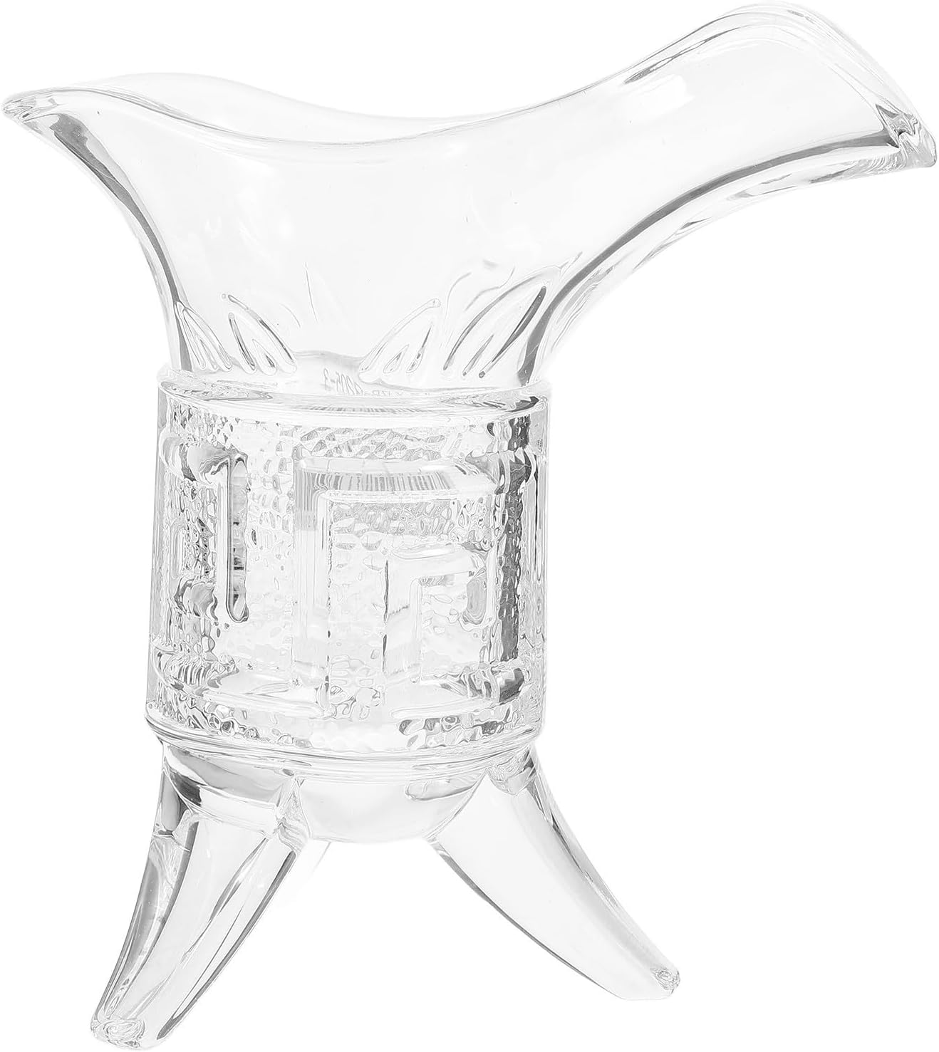 Vintage Glass Drinking Cup Curved Retro Wine Cup Thickened Explosion Proof Material for Daily Use and Party Use