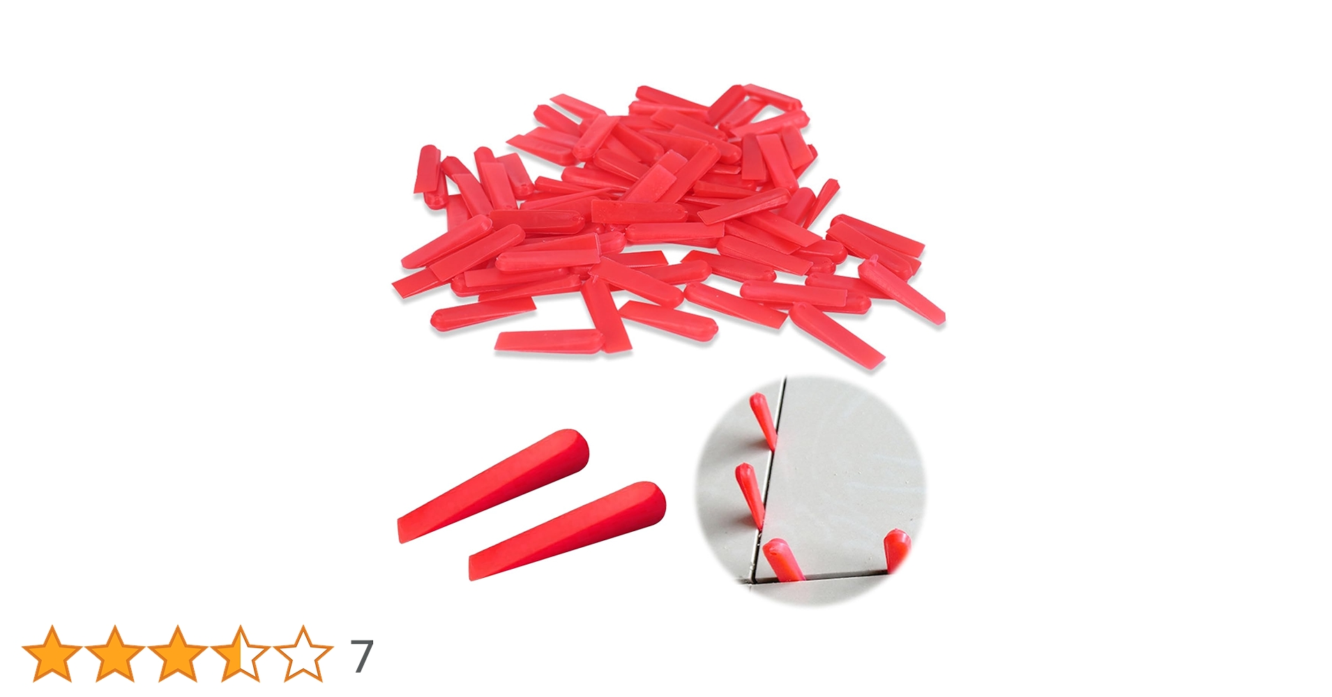 Amazon.co.jp: タイルスペーサー くさび タイルレベリング 多用途