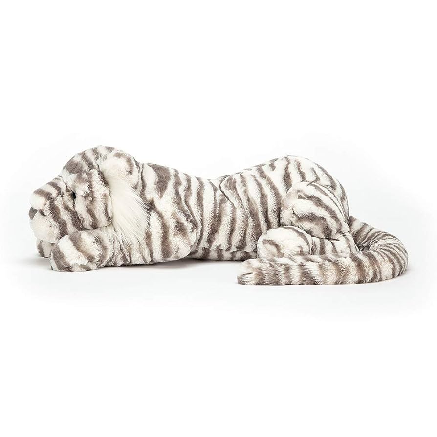 Amazon.co.jp: Jellycat ジェリーキャット Sacha Snow Tiger